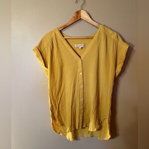 Loft sunny yellow top